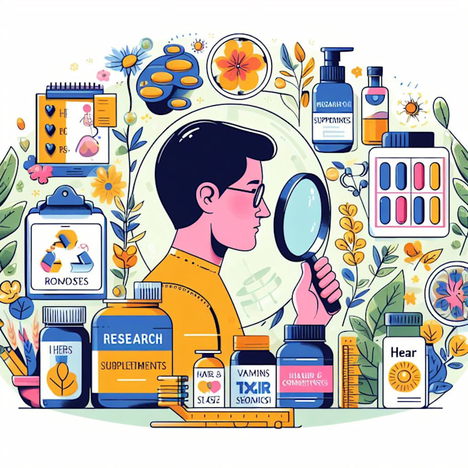 do medical research on herbs, nutrients, vitamins, and supplements