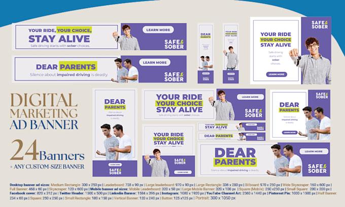 design professional banner ads