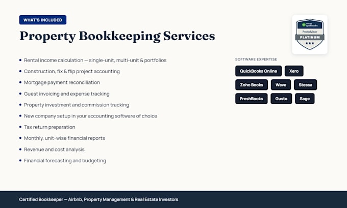 airbnb and real estate bookkeeping