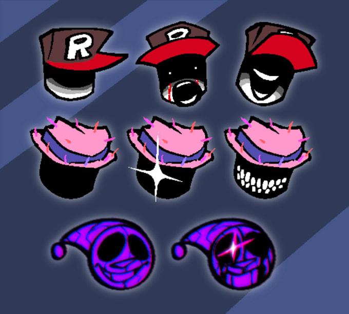 draw custom friday night funkin icons for your mod