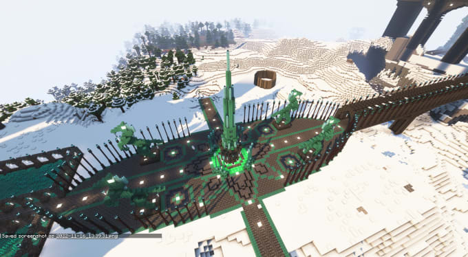 Costruisci qualsiasi grande build in minecraft java