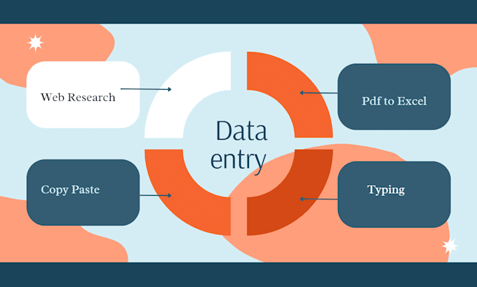 be your virtual assistant for data entry and web research
