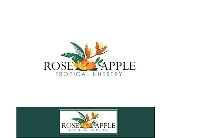 create beautiful fruit nursery logo for your business