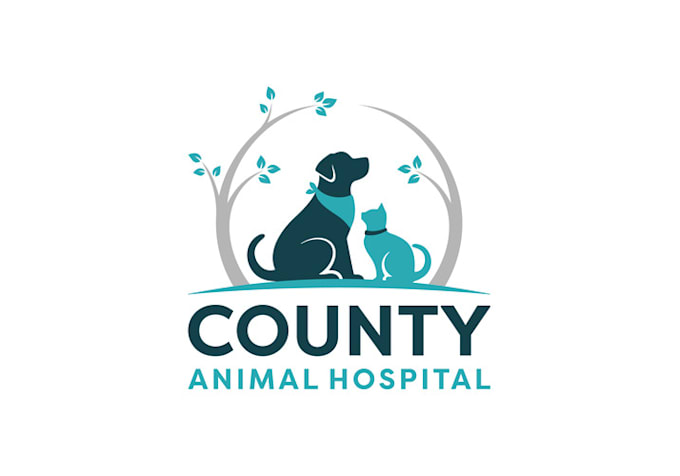 design modern animal, dog and pet logo