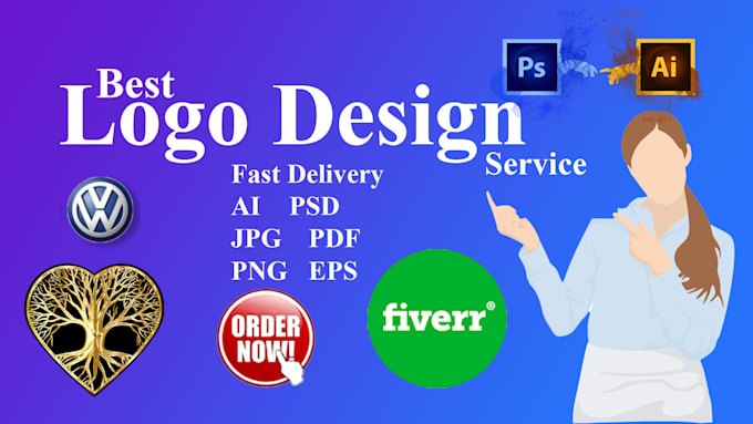 design simple, minimalist, creative and custom logo for you