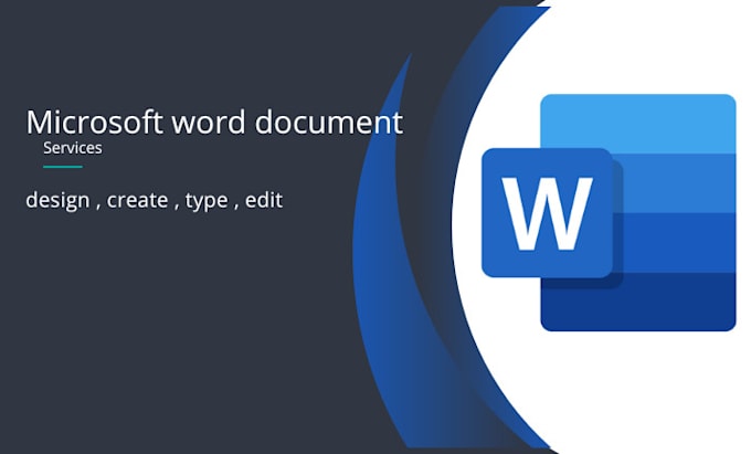Format, design, create, type, edit microsoft word document by ...