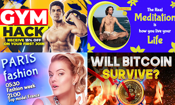 create amazing youtube thumbnail designs for view boosting