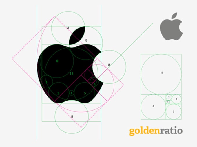 design the best golden ratio logo on fiverr