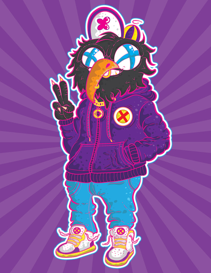 design a character, sticker or avatar