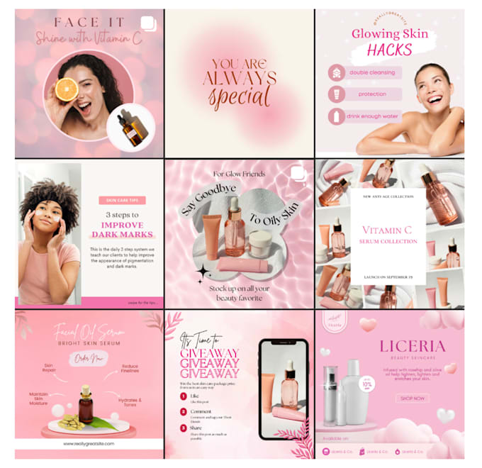Create eye catching and engaging social media posts by Ashleigh70 | Fiverr