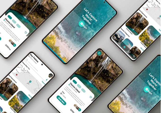 Do creative mobile app ui ux designs and website app ui ux design by ...