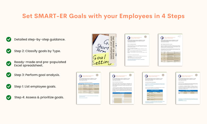 craft ready made employee goal setting templates