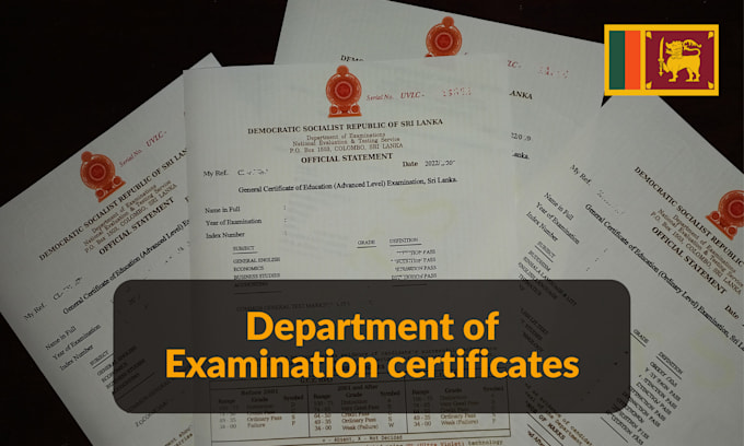 send birth, marriage, death, educational certificates from sri lanka