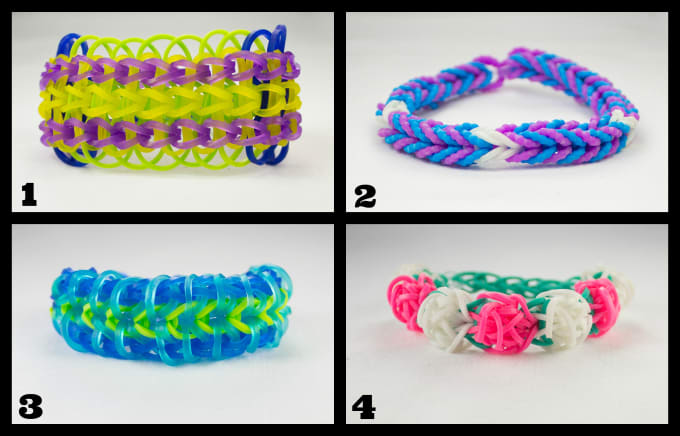 easy rainbow loom bracelets videos