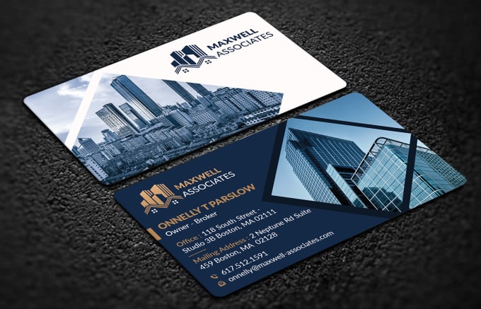 do real estate and construction business card 15 hours