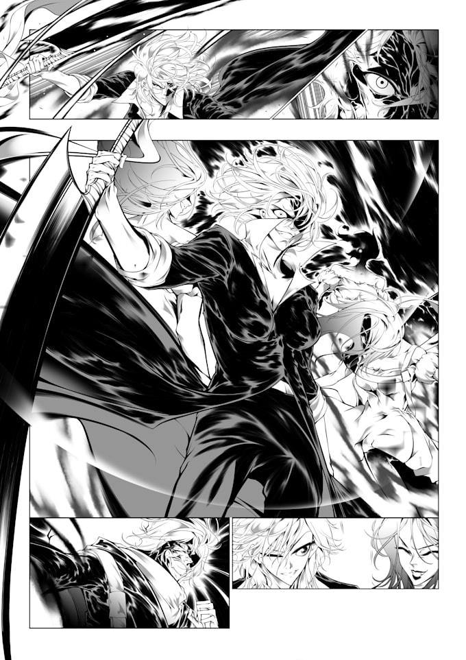 draw manga, webtoon, and anime illustration