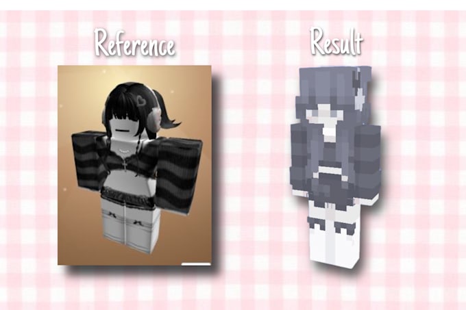 make a cute and aesthetic custom minecraft skin