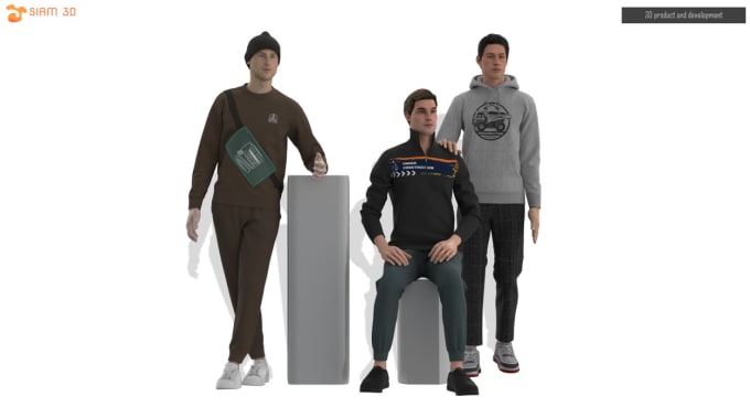do 3d tshirt and hoodie masterpieces with animations videos