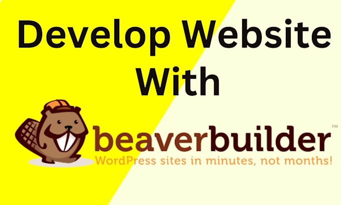 develop premium landing page,business wordpress website with beaver builder