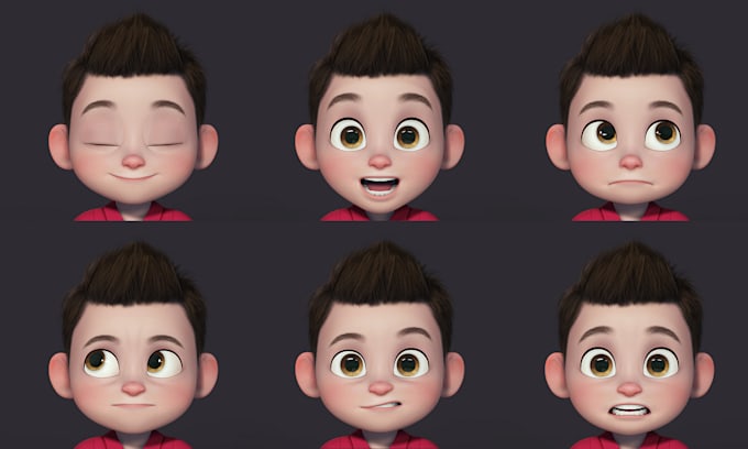 do stylized 3d character modeling and rigging for game