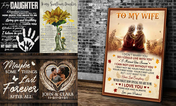 make brilliant canvas wall art, poster design
