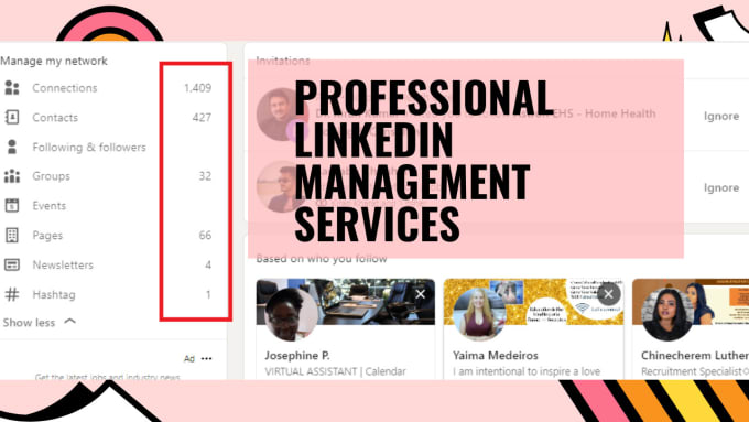be your linkedin marketing manager and content creator