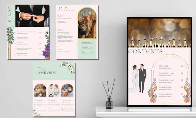 design custom, printable planner, tracker, and journal