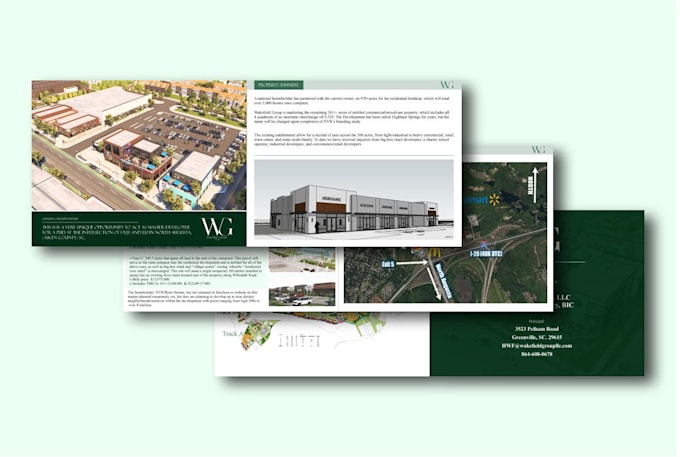 create a commercial real estate offering memorandum flyer