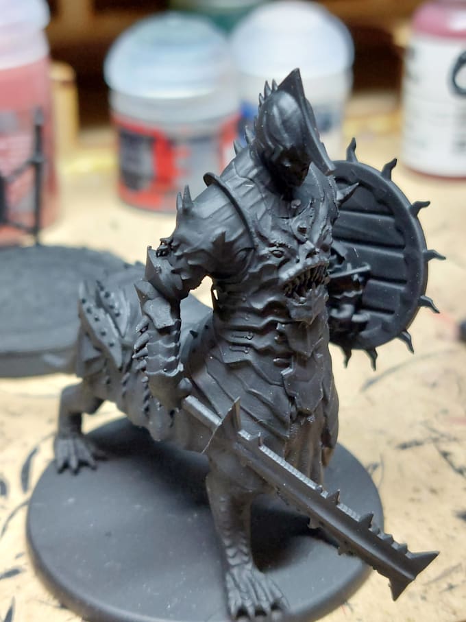 Print your sla resin miniature models by Kensheldon3636 Fiverr