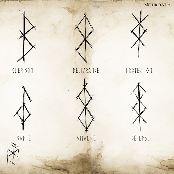 create your ritual scratchy bindrune