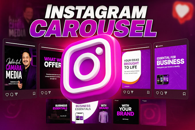 design professional instagram templates and linkedin banners