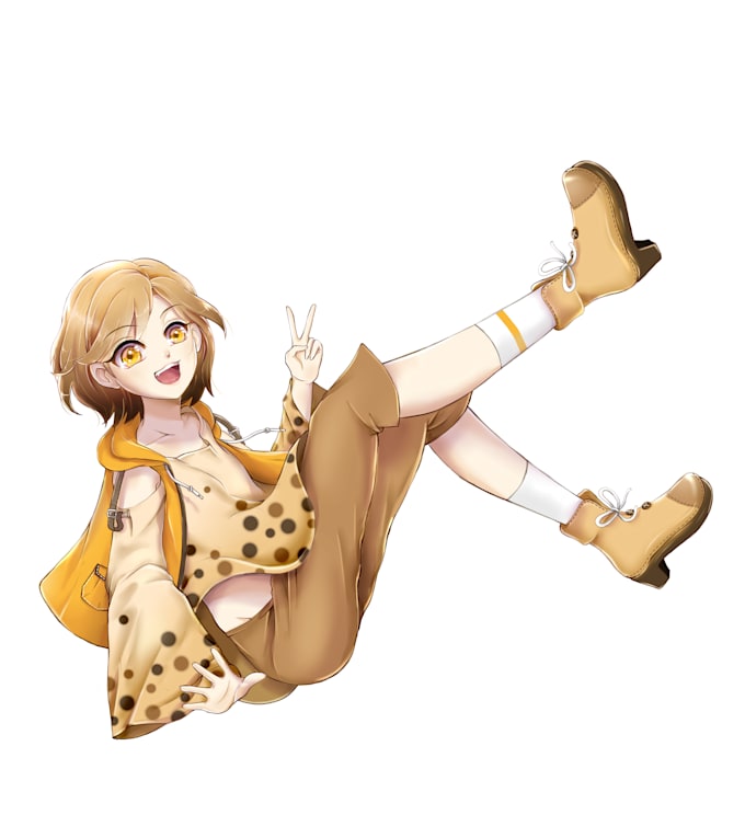 drawing anime style illustration for your personal purpose