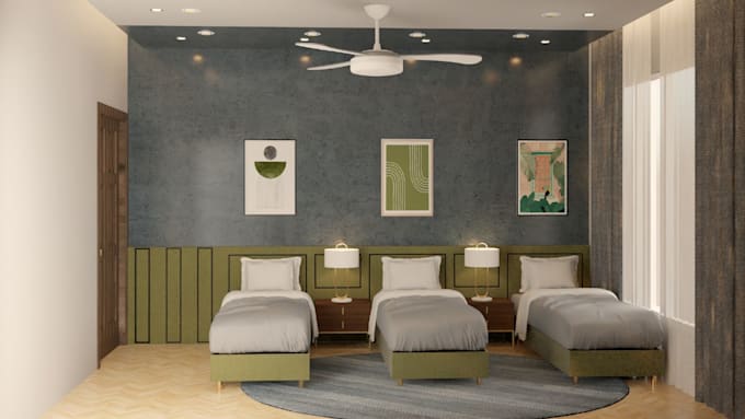 create very fast sketchup model and 3d floor plan