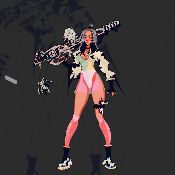 design character, illustrations for commercial use