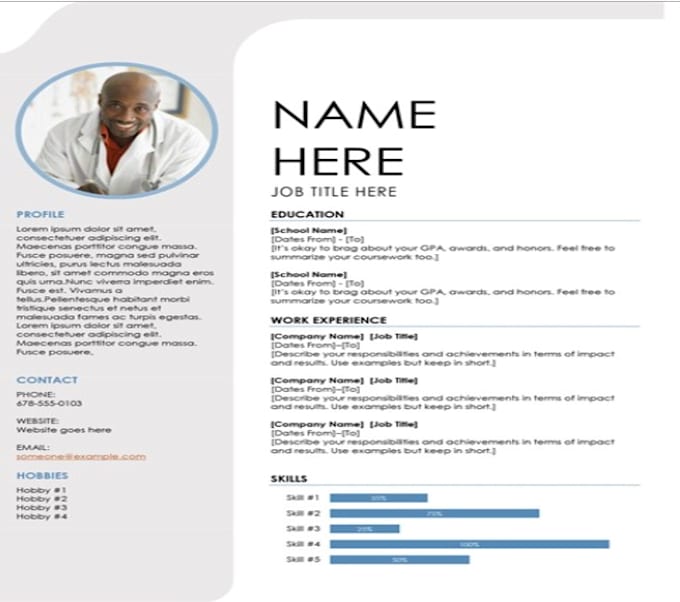 make you a unique and polished resume