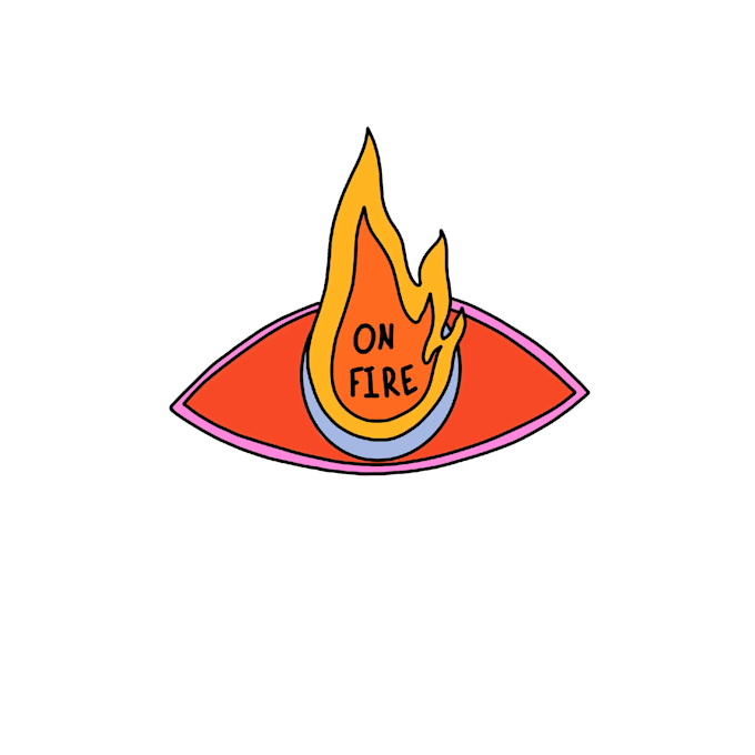 do handrawn logo design trippy, psychedelic and futuristic