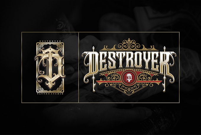Create lettering monogram logo design for company business by ...