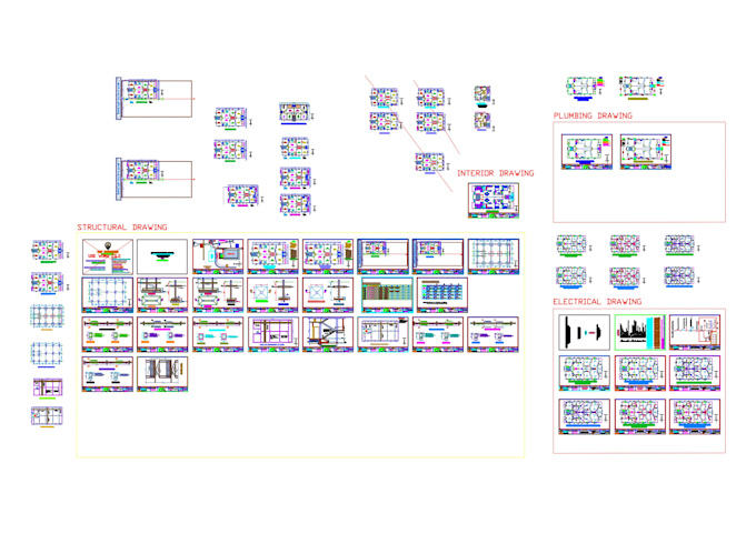 Design autocad layout rendering building details by Niloy0902 | Fiverr