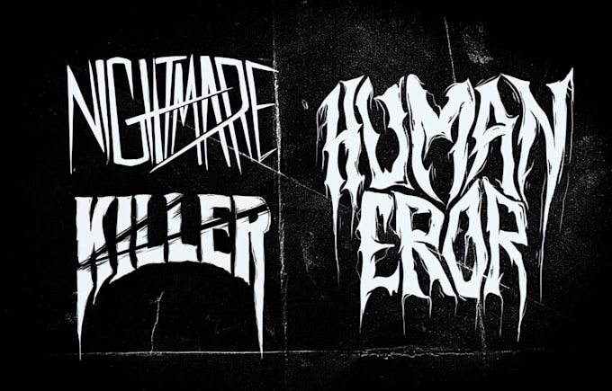 freestyle custom logo for merch, brand, music artist