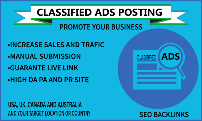 post classified ads on top classified ad posting sites manually