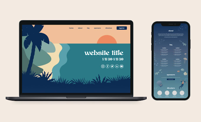 create intuitive UI UX design prototypes for mobile and web