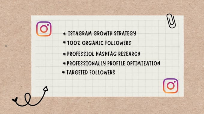 Do organic growth and strategy for instagram by Nahidulislam99 | Fiverr