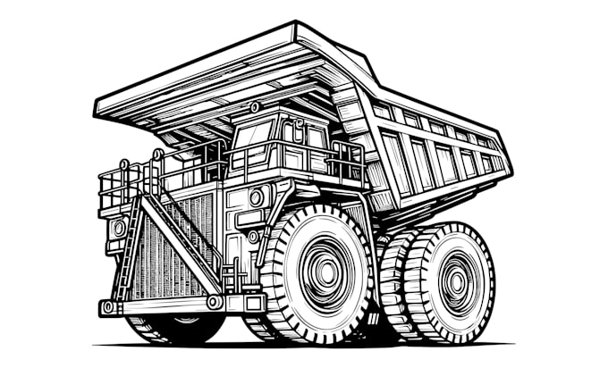 draw vector line art illustration in 1 day