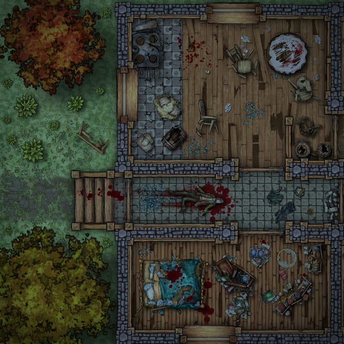 make a 2d map for your game or book