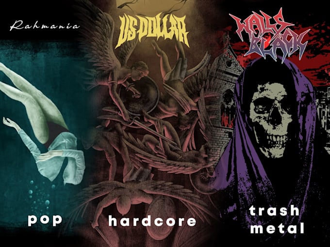 design album cover or single cover art