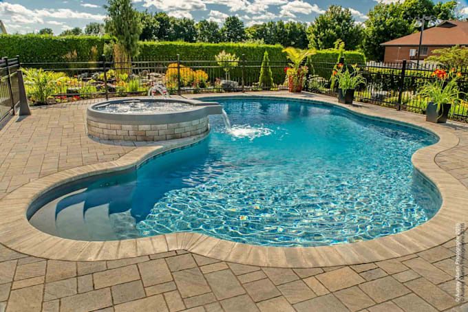 do a swimming pool design and all required drawings for construction