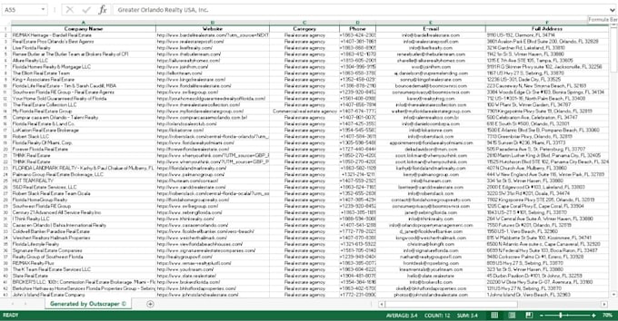 do targeted b2b lead generation linkedin and cold email listing