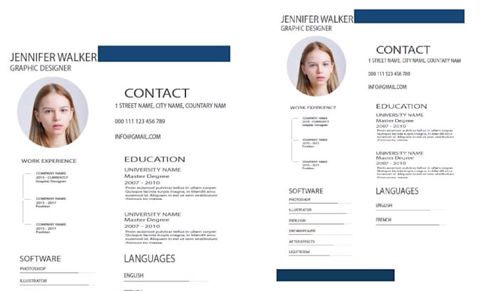Write and upgrade your professional cv design, cover letter, and resume ...