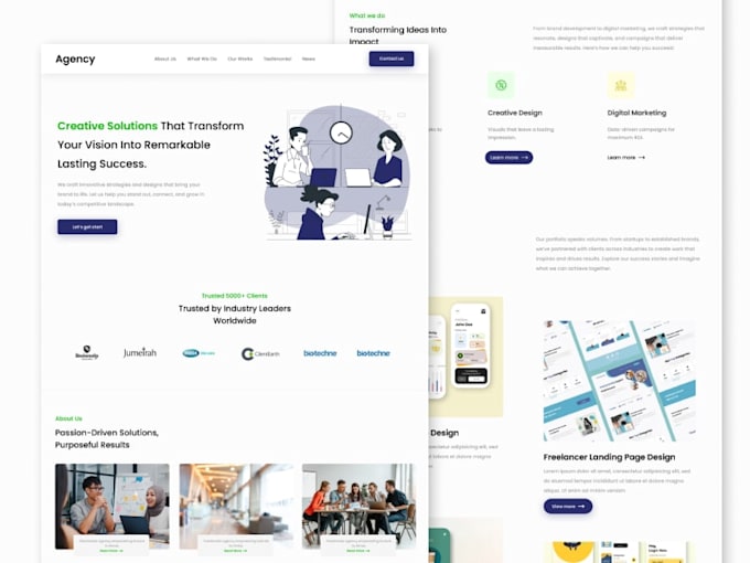 convert figma to responsive HTML CSS website
