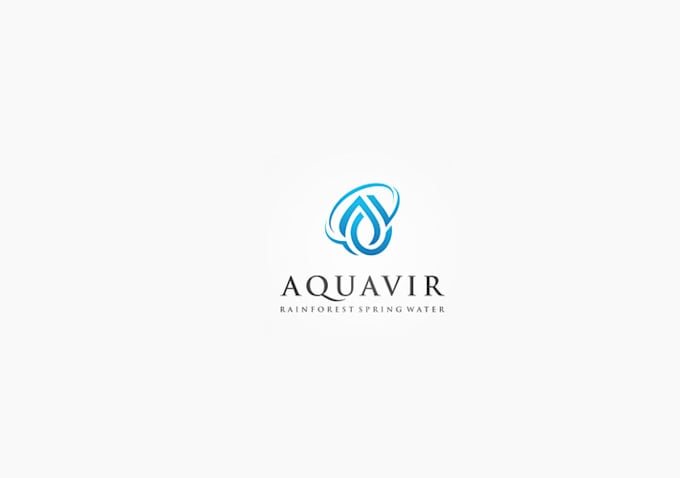 design classic eye catching bottled water logo